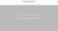 Desktop Screenshot of organescence.com